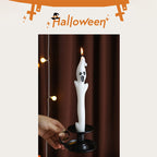 Halloween Creative Ghost Sculpture Long Candle