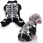 Skeleton Dog Halloween Pet Costume