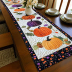 Pumpkin Halloween Quilted Table Runner UKTD5270901