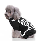 Skeleton Dog Halloween Pet Costume