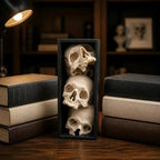 💀Pile of Skulls Book nook📚Turn an Empty Shelf Into a Dark Masterpiece