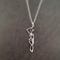 Hanging Skull Necklace Halloween Zombie Costume