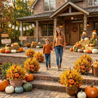 🍂Fall Pumpkin Porch Stakes - Autumn Pathway & Entryway Decor