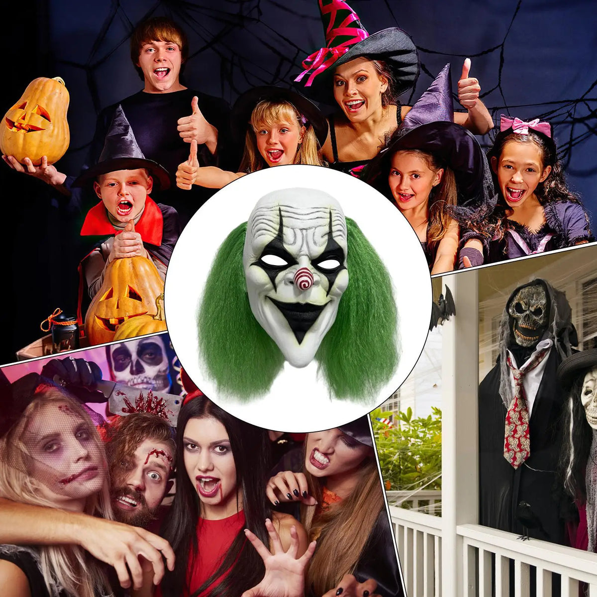 Horror Masks & LED & Light Up Masks Halloween Mask