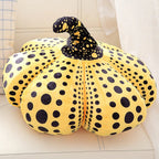 Delightfully Spooky Yayoi Kusama Pumpkin Plushies for Halloween Fun